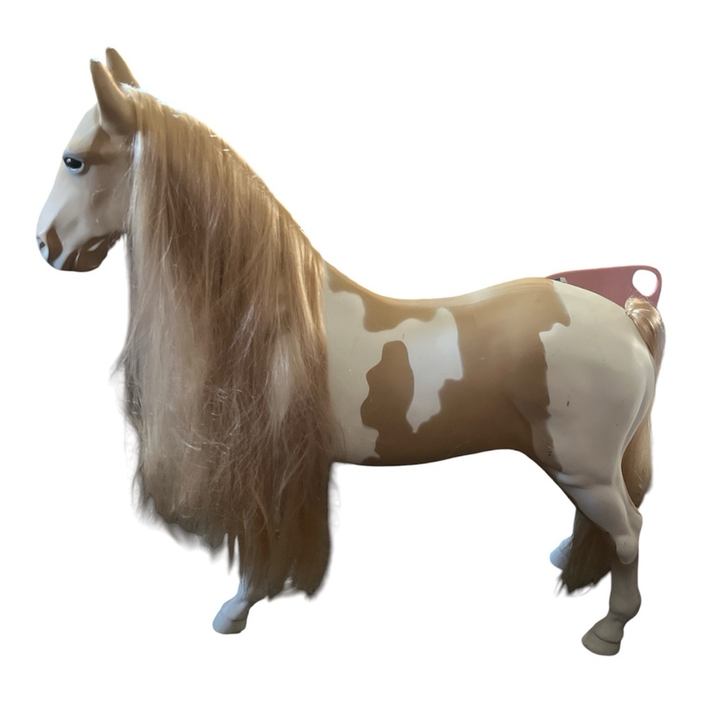 Our Generation Toy Doll Horse with Blonde Mane